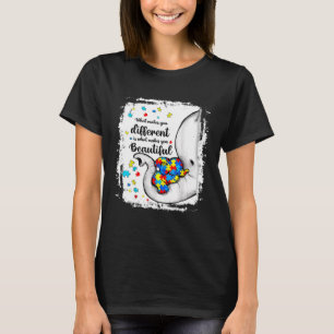Camiseta O Que Te Faz Diferente Mãe Autismo Criança