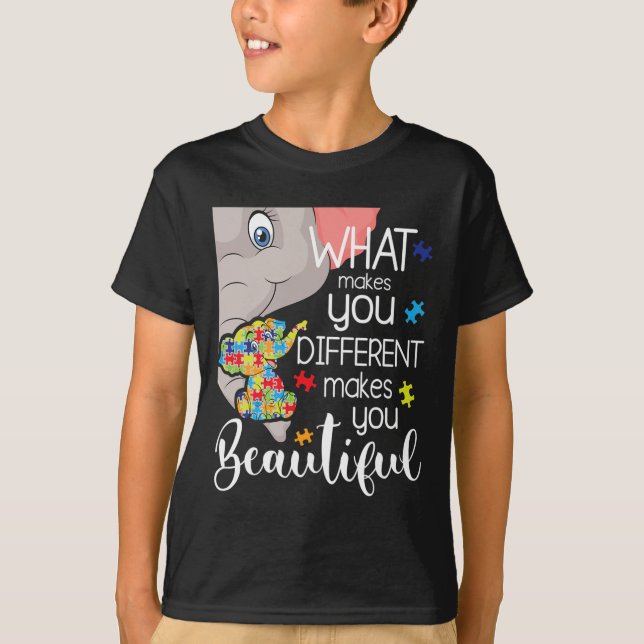 Camiseta O Que Te Torna Diferente Te Torna Belo - Aut (Frente)