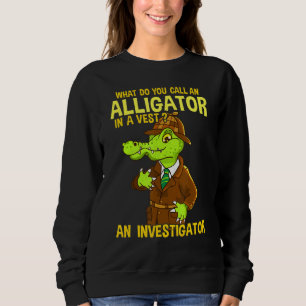 Camiseta O Que Você Chama De Alligador Em Uma Piada De Cole