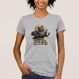 CAMISETA O QUE VOCÊ ESTÁ OLHANDO?