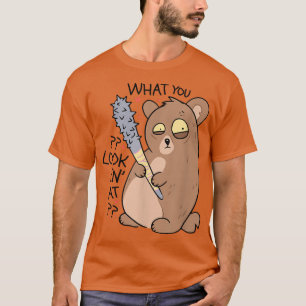 Camiseta O que você está olhando para a piada de punk de ur