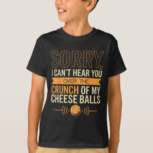 Camiseta O Queijo não te ouve queijo