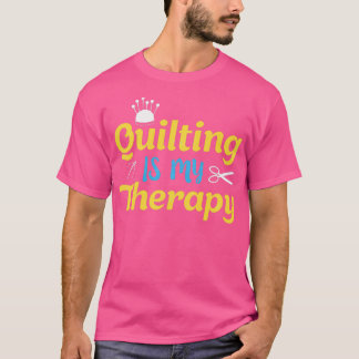 Camiseta O Quiloto é a minha Terapêutica Engraçada a Sewing