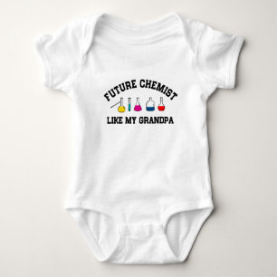 Camiseta O químico futuro gosta de meu vovô