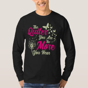 Camiseta O Quiter Você É Quanto Mais Ouvir Meditação