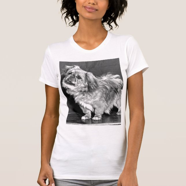Camiseta O Quizzicle Pekingese (Frente)