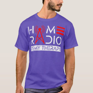 Camiseta O Rádio Ham É O Meu Rádio De Ham De Terapia A