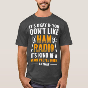 Camiseta O rádio Ham É Um Código Morse De Hobby Smart Pesso