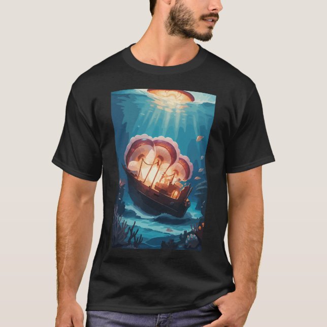 Camiseta O Raide dos Piratas da Água-Viva (Frente)