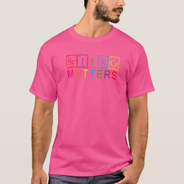 Camiseta O Rainbow Science Importa Elementos Periódicos Gay (Frente)