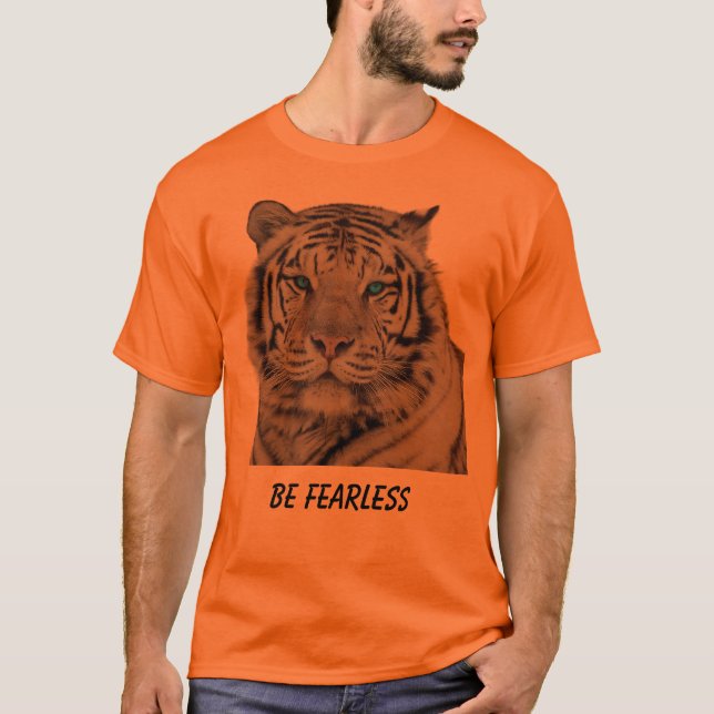 Camiseta O Raio de Tiger: Liberte Sua Força (Frente)
