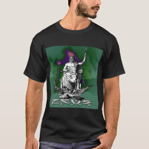 Camiseta O Raio de Zeus – Gráfico de Poder Mítico
