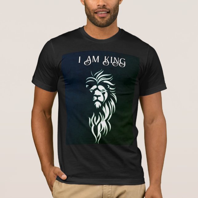 Camiseta "O Raio do Poder: Leão Enrolado por Serpente" (Frente)