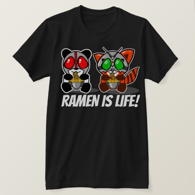 CAMISETA O RAMEN DOS RAMEN DE KAMEN É VIDA! T (Frente do Design)