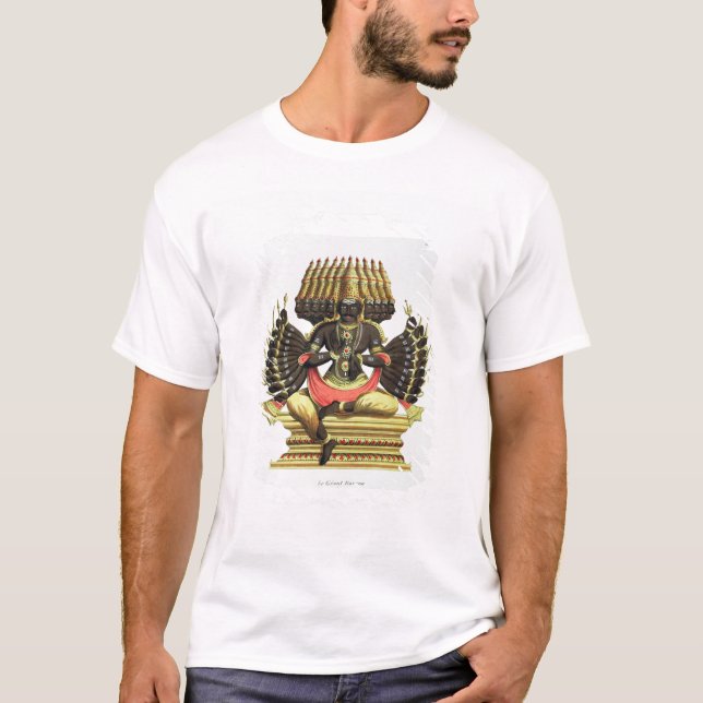 Camiseta O Ravana gigante (litho da cor) (Frente)