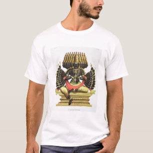 Camiseta O Ravana gigante (litho da cor)