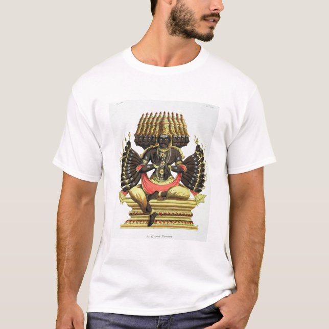 Camiseta O Ravana gigante (litho da cor) (Frente)