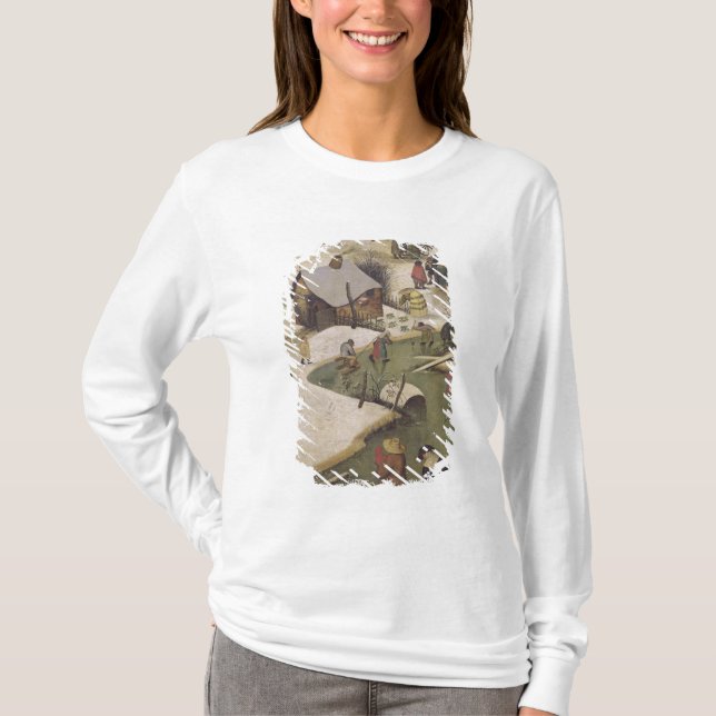 Camiseta O recenseamento em Bethlehem (Frente)