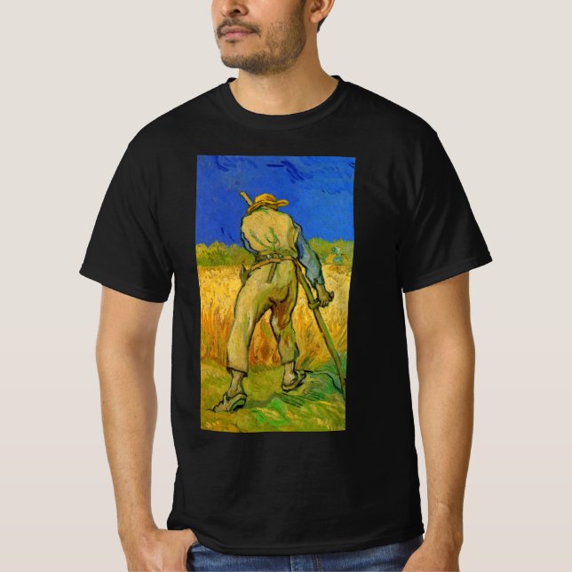 Camiseta O Receptor (após Millet), de Vincent van Gogh (Frente)