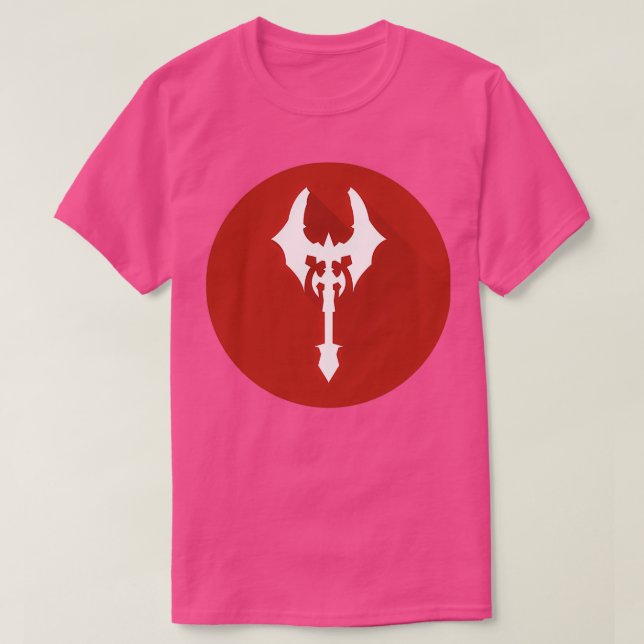 Camiseta O Red Ax (Frente do Design)