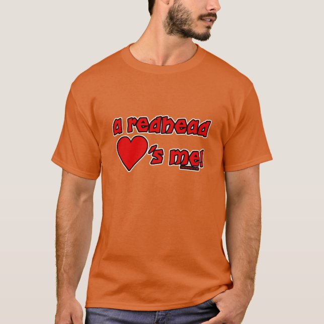 Camiseta O Redhead ama-me (Frente)