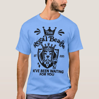 Camiseta O Regal Beagle Esperava por você ESTD 19