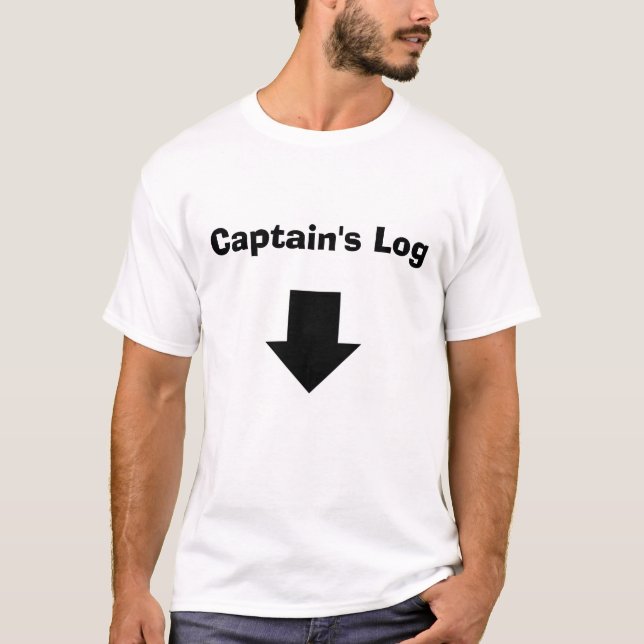 Camiseta O Registro do capitão (Frente)