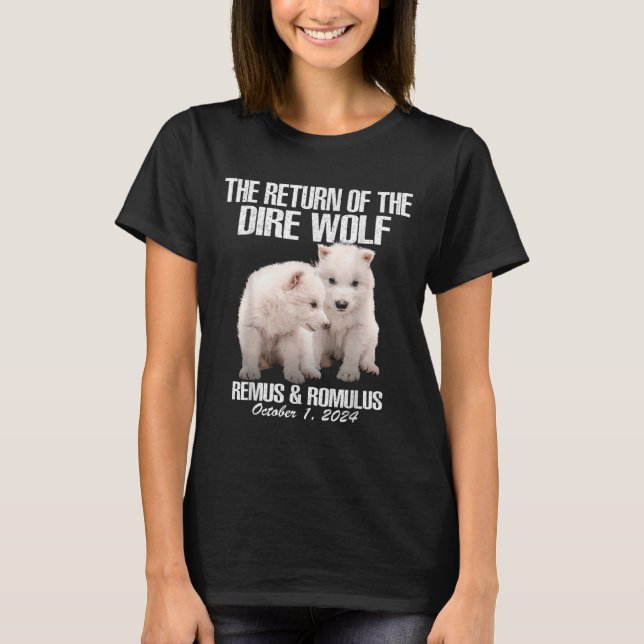 Camiseta O Regresso Do Lobo-Fogo - Remos E Romulus 20 (Frente)