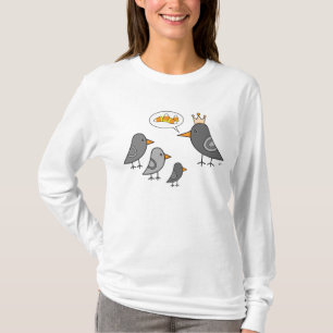 Camiseta o rei do corvo - senhoras Hoody