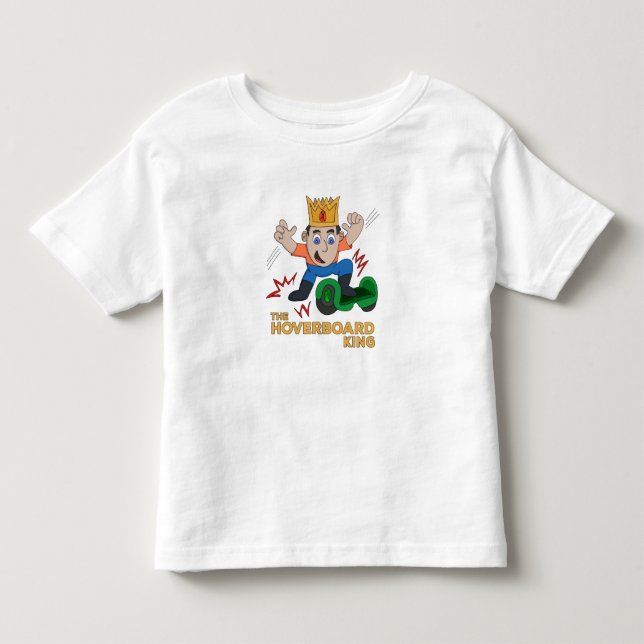 Camiseta O Rei do Hoverboard (Frente)