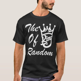 Camiseta O Rei do Jogo Aleatório Presente Divertido Para Ga