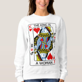 Camiseta O Rei é uma Mulher