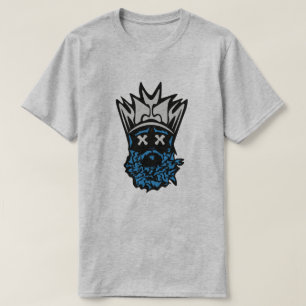 Camiseta O rei farpado Carolina Panthers Colorway