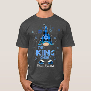 Camiseta O Rei Gnomo Feliz Hanukkah Gnomos Judeus