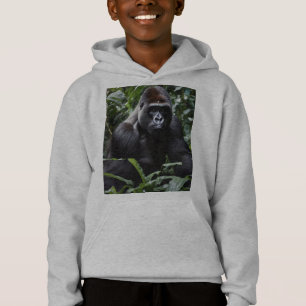 Camiseta O Rei Gorila da Meia-Noite: Monarca da Floresta