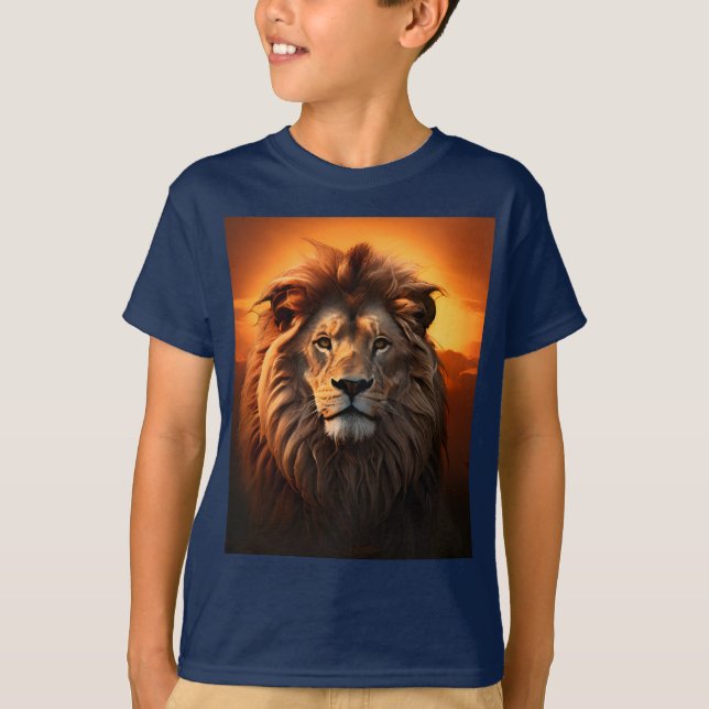 Camiseta o rei leão (Frente)