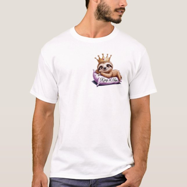 Camiseta O Rei Nap - Um Lixo Clássico! (Frente)