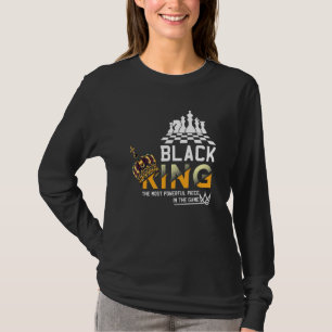 Camiseta O Rei Negro, A Peça Mais Poderosa Do Jogo