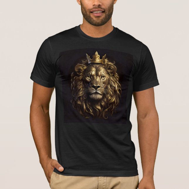 Camiseta O Rei! O Leão não-tão-covarde de Oz (Frente)