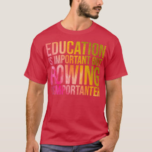 Camiseta O Remar é importante na Aquarela