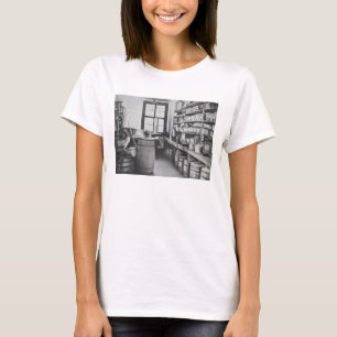 Camiseta O reservado mural do estúdio, das oficinas de