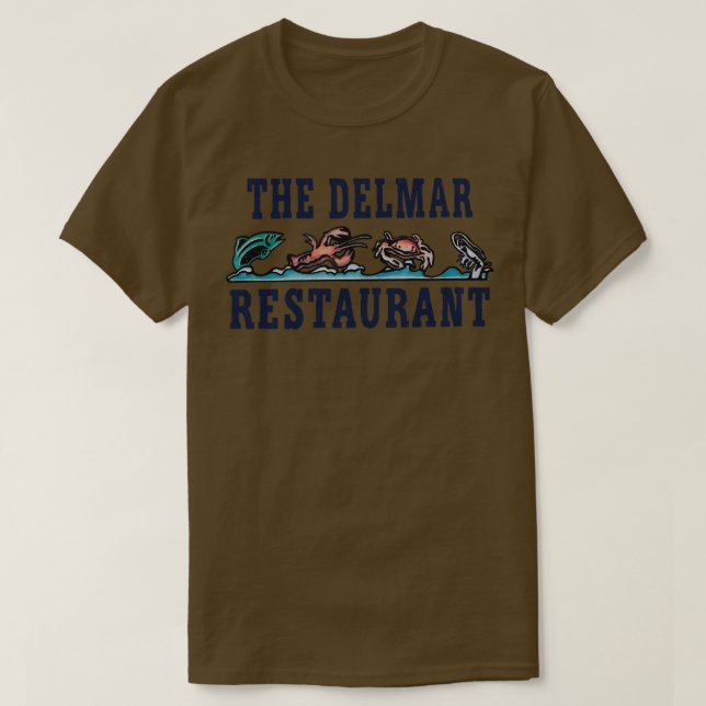 Camiseta O restaurante Delmar TShirt (Frente do Design)