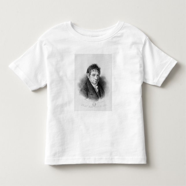 Camiseta O retrato de Jean Baptiste diz (Frente)