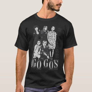 Camiseta O Retrato Japonês Do Go-Go