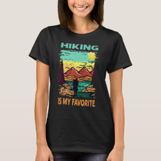 Camiseta O Retro-Hiking é o meu favorito para o exterior da