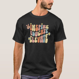 Camiseta O Retro Inspira Elevação de Elevação do Groov Insp