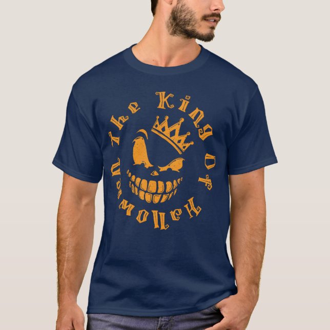 Camiseta O retro Rei do Halloween (Frente)