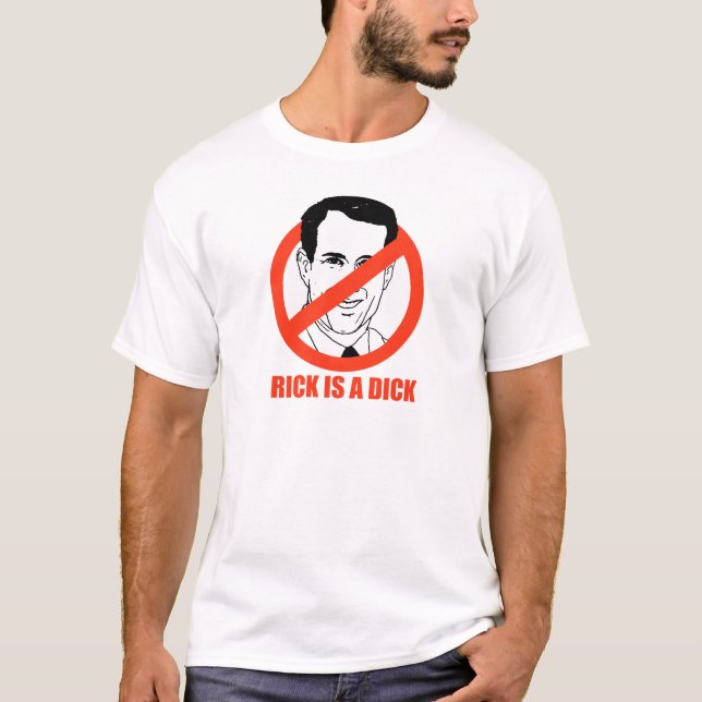 Camiseta O rick é um pau (Frente)