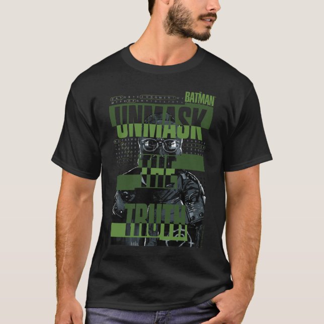 Camiseta O Riddler - Desmascarar A Verdade (Frente)