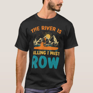 Camiseta O Rio Está Ligando E Eu Tenho Que Passar Rafando K